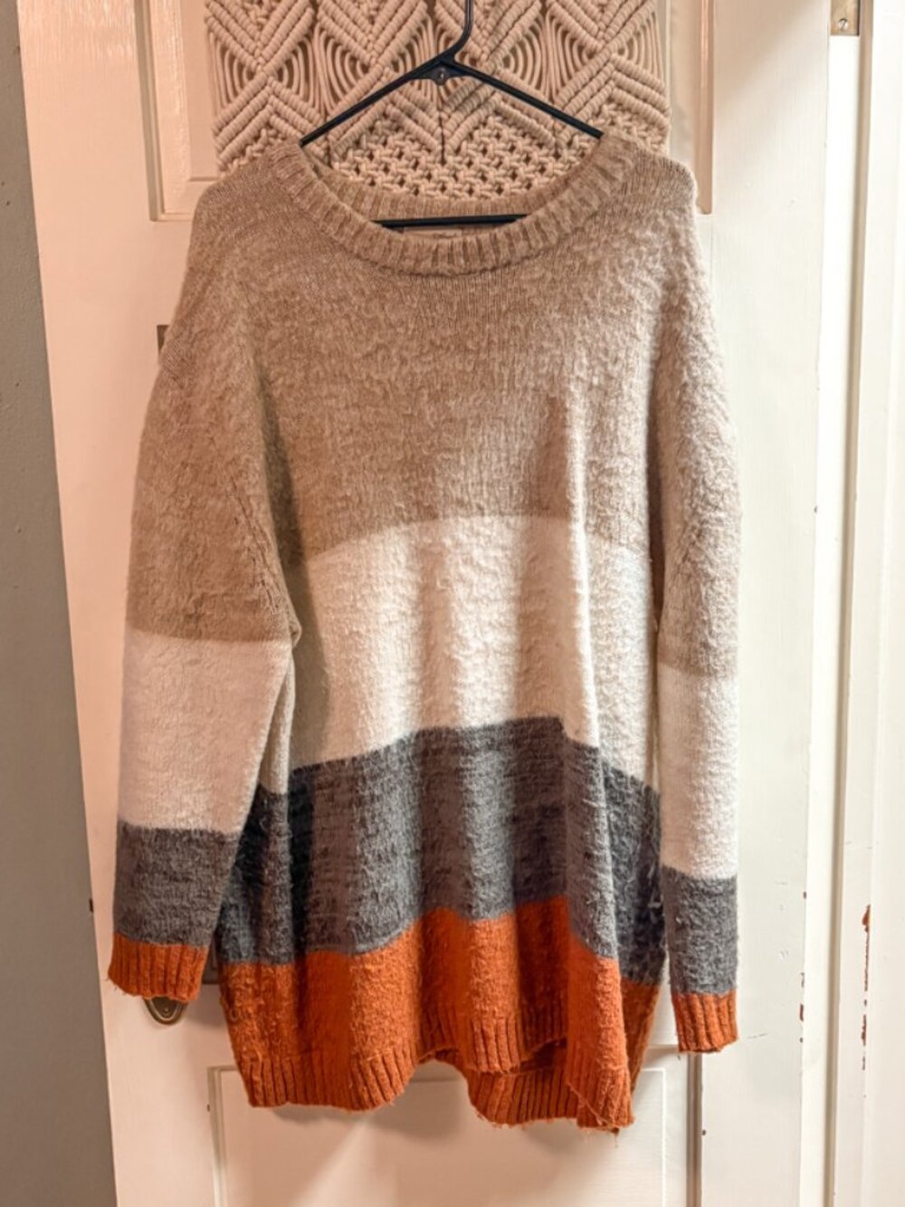 Universal Threads XXL Colorblock Oversize Sweater